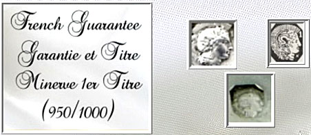 French guarantee and hallmark certification